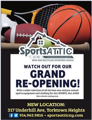 Details on our Grand Re-Opening coming soon!