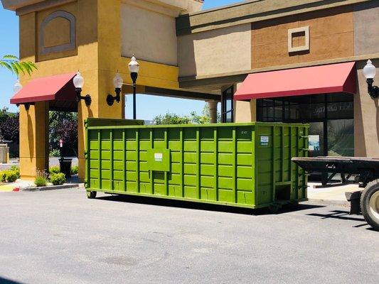 Hello everyone, we have brand new green bins for your project needs. Give us a call for a free quote today.