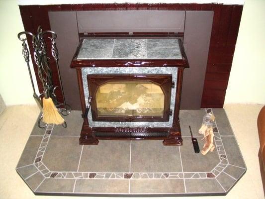 Our soapstone stove