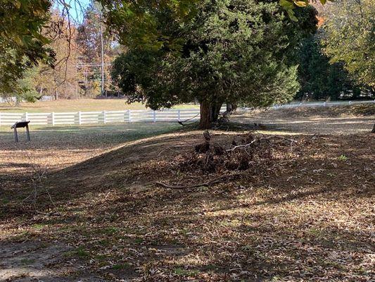 Civil War redoubt.