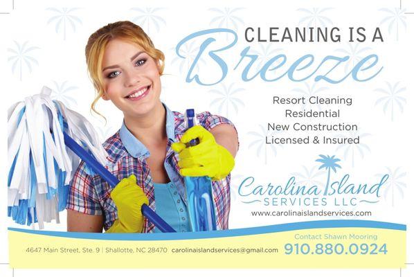 Cleaning is a Breeze on the Carolina Coast