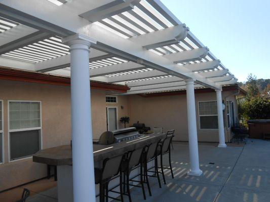 Duralum Patio Cover with Columns