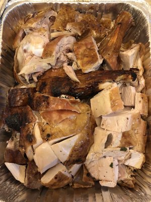 1/2 roast turkey 2020 ($8/lb)