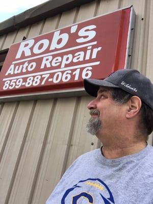 Time to get the brakes done. Best independent mechanic in the Bluegrass!! Been coming here since 1993 for all major work. Count on Rob!