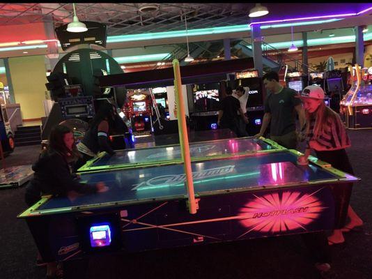 Air hockey