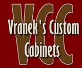 Vranek's Custom Cabinets logo