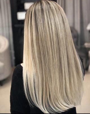 Beautiful blonde hair