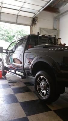 Ford F-350 done by PressureClean