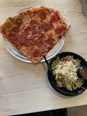 Pizza Combo & Garden Salad