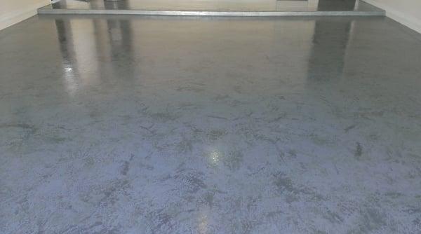 Epoxy floor with Metallic technique we offer.  Professionally installed epoxy floors are a great improvement to any project.