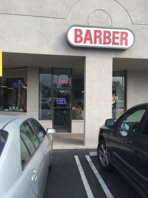 Just wanted to take a picture so people can recognize the exact barbershop they should never bring their business to.