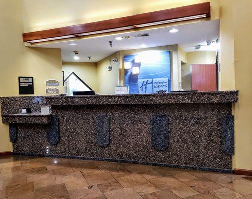 Front Desk at Holiday Inn Express Fenton