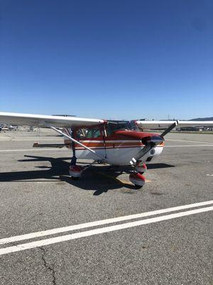 I'm flying this baby! @San Carlos Airport CA Mon 6/27/22