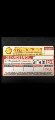 Oil Change Special