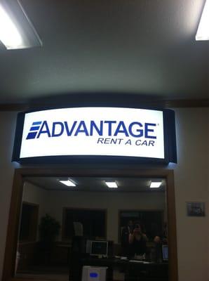 Advantage- at night!! :-)