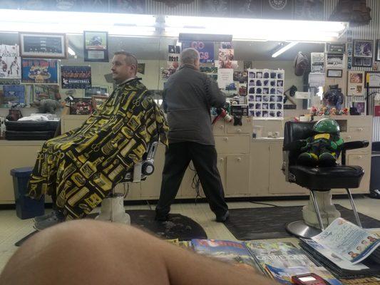 Old school barber shop!