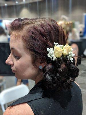 Bridal hair by Heather Raco 904-282-5908