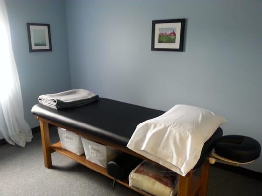 Peaceful, beautiful treatment rooms