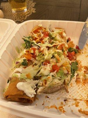 Carnitas flautas