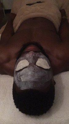 Men's facial