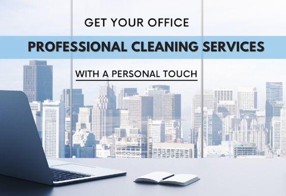 Professional cleaning services.