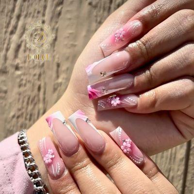 Floral nail