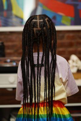 Kids Knotless box braids