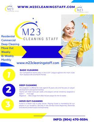 M23 Cleaning Staff