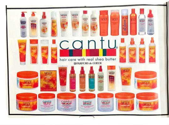 Natural products by Cantu available @ Elaine's Beauty Supply corp