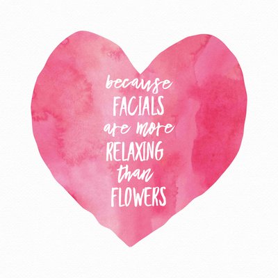 A gift certificate from The Facial Studio by Ira is the perfect way to treat your Valentine!