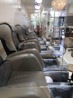 Inside Salon- from my seat