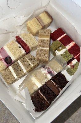 Cake sample box