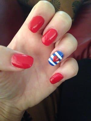 Got my 4th nails! Thanks ladies!