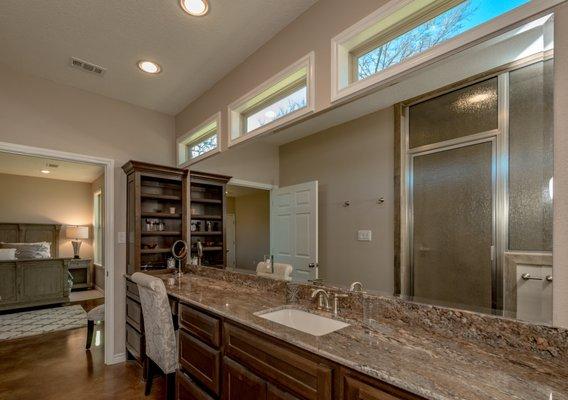 Quiet Country Living - master bath