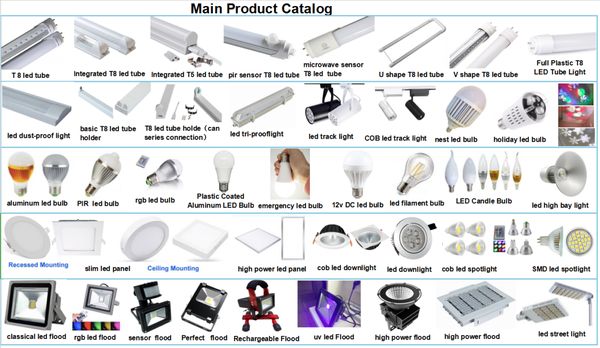 Examples of the LEDs we provide.