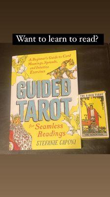 Learn Tarot we have these sets to get you started and will help answer questions