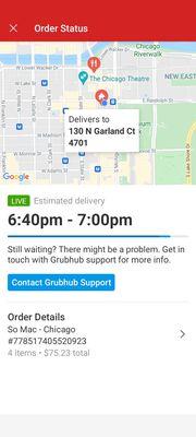 Still no confirmation of delivery