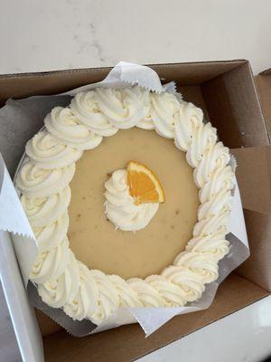 Orange pie