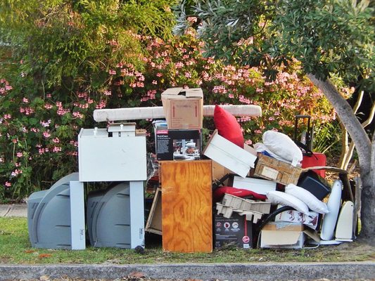 curb pick up junk