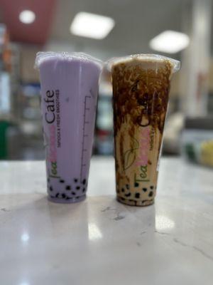 Boba tea drink