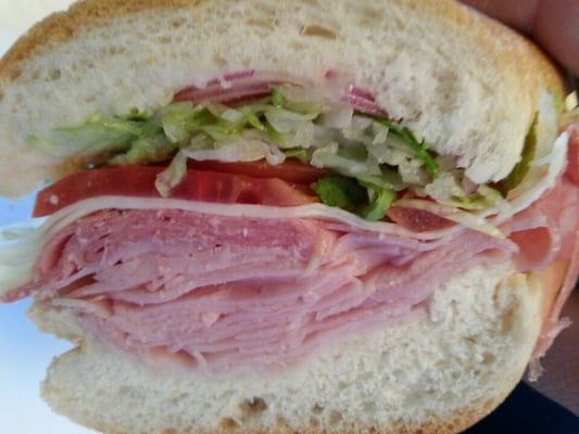 Ham, salami, provolone for the win.