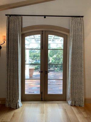 Spring is just around the corner - the perfect time to install beautiful custom French doors.