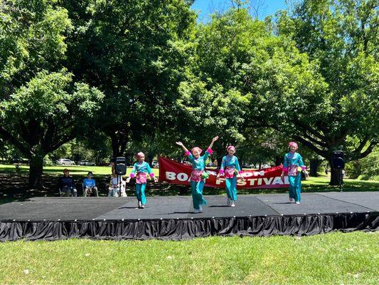 Dance performers of many Asian cultures