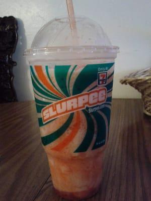 Orange blast Slurpee