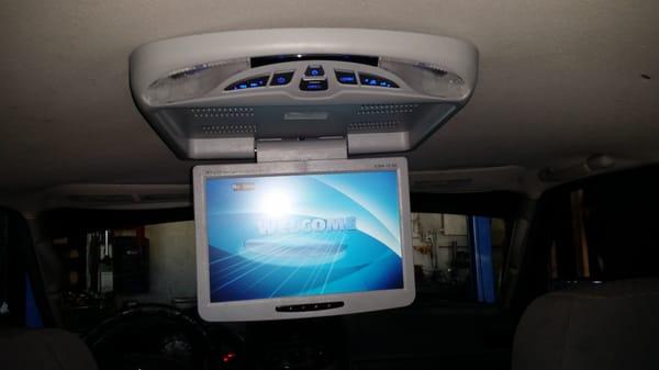 Overhead TVs Installations