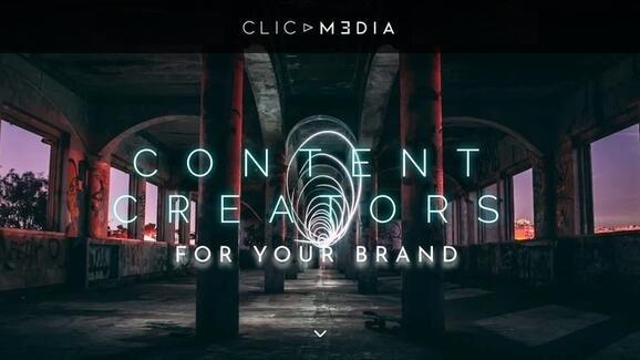 CLIC Media Content Creators - Video - Photo - Website  - Graphic Design - SEO