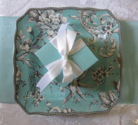 Tiffany Bridal Shower table setting