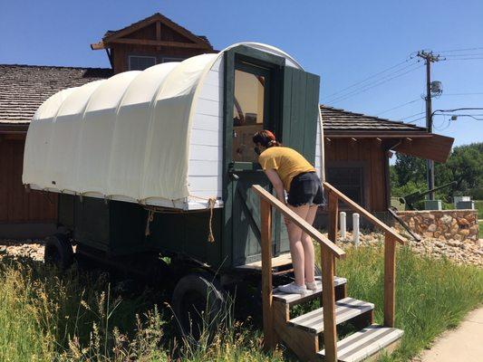 A chuckwagon