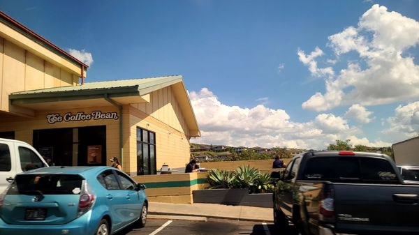 Parking in front of the store