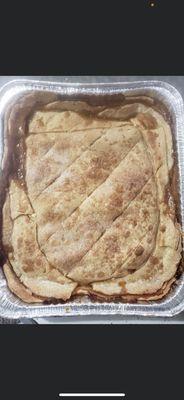 Large Order Of Peach Cobbler